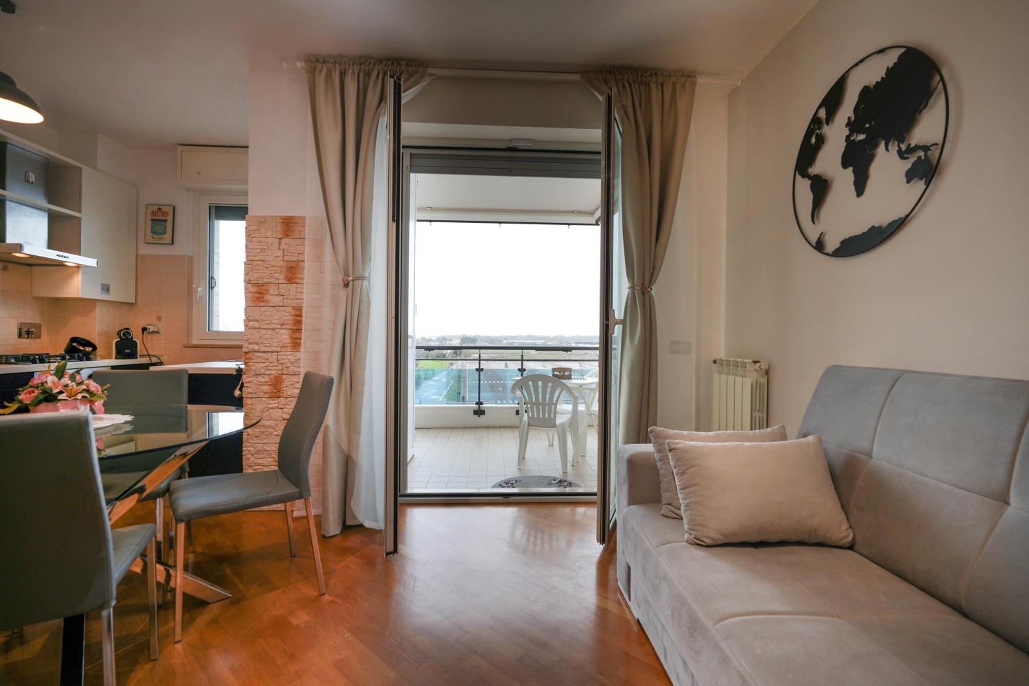 Nuvola Apartment Fiumicino Easy Self Check-In Kültér fotó